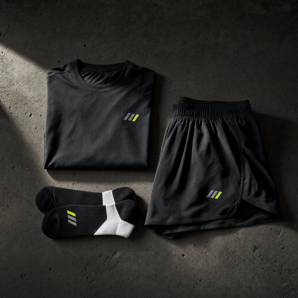 Training set — tee, short, sock